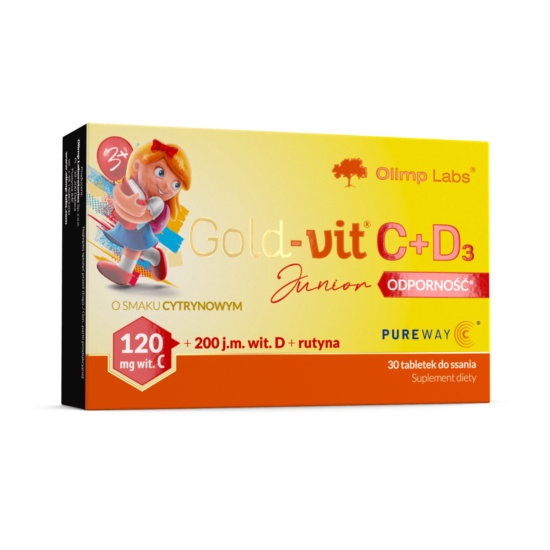 Gold-Vit C + D3 Junior - vitaminpótlás egyszerűen a gyerekeknek