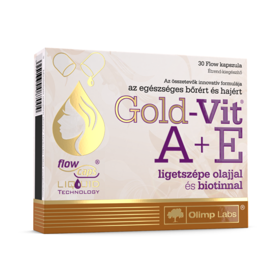 Gold-Vit® A+E 30 kapszula ligetszépe olajjal - Hormonegyensúly