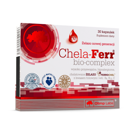 Chela-Ferr® bio-complex- szerves vas vitaminokkal 30 kapszula