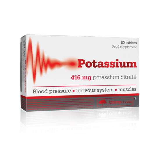 Potassium Kálium - VÉRNYOMÁS - IDEGRENDSZER - IZOM