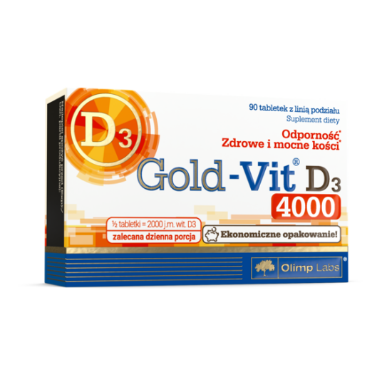 Gold-Vit D3 4000 IU - Extra adag D3,kiváló ár-érték arány