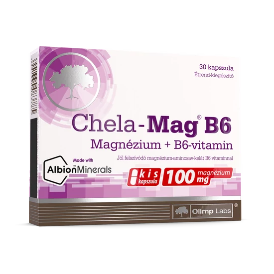 Chela-Mag B6 - AZ ÚJ GENERÁCIÓS MAGNÉZIUM B6