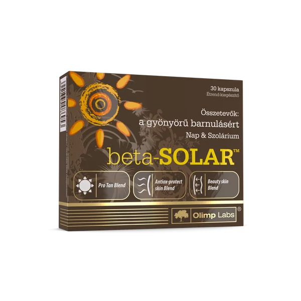 Beta-solar - AZ EGÉSZSÉGES, NAPBARNÍTOTT BŐRÉRT